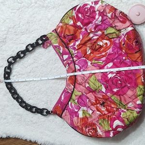 Vera Bradley Vintage Rose Fabric Purse Eleanor Style
